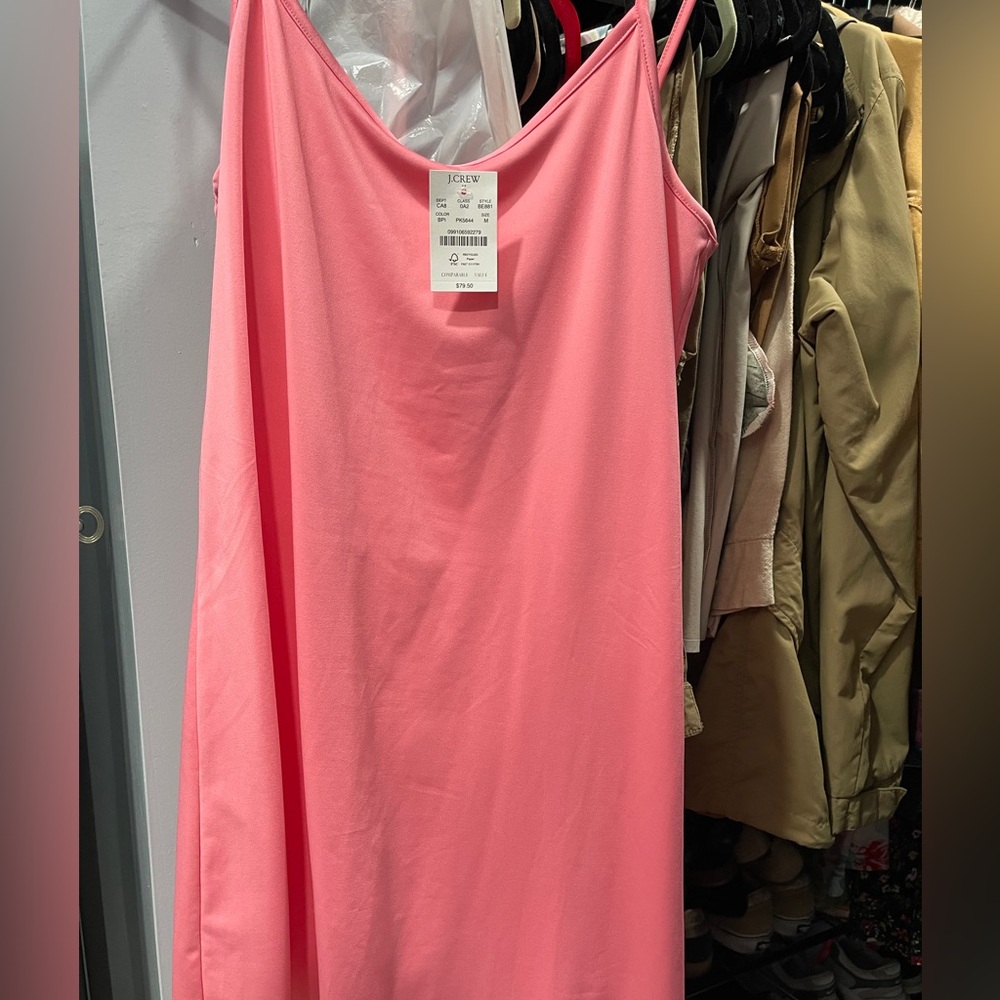 J. Crew Pink Active Wear Dress